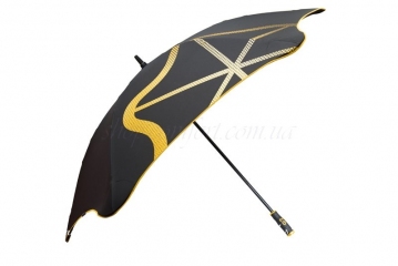 Зонт Blunt Golf G2 черно-желтый