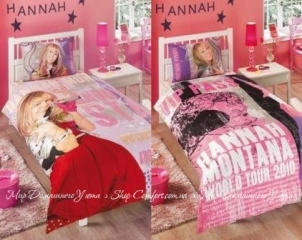 Постельное белье TAC Hannah Montana Star ранфорс 160х220