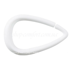 Кольца для шторки в ванную Spirella Drop 12 штук белые