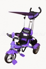 Велосипед 3-х колесный Mars Trike надувные (фиолетовый)