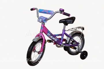 Велосипед Марс 14 (розовый-фиолетовый)