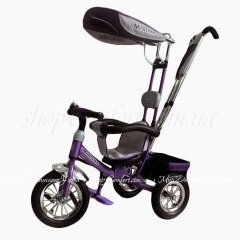 Велосипед 3-х колесный Mini Trike надувные (фиолетовый)