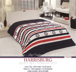 Набор одеяло и простынь U.S.Polo Assn Harrisburg полуторный