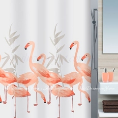 Шторка для ванной Spirella Flamingo