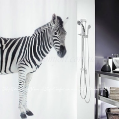 Шторка для ванной Spirella Zebra
