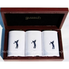 Мужские носовые платки Guasch Art box 50 Golf
