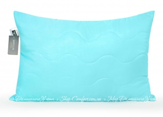 Антиалергенная подушка с тенсель MirSon 1607 Eco Light Blue средняя 50х70 (2200002647168)