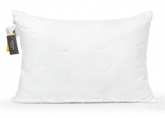 Антиалергенная подушка с тенсель MirSon 1606 Eco Light White средняя 50х70 (2200002647151)