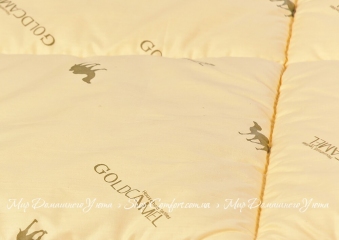 Одеяло шерстяное Mirson 022 Gold Camel 200х220 лето (2200000005748)
