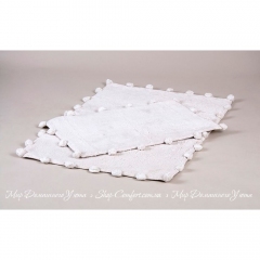 Набор ковриков для ванной комнаты Irya Alya silver 60х90+40х60