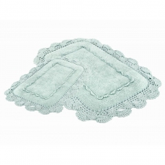 Набор ковриков для ванной комнаты Irya Anita yesil 60х90+40х60