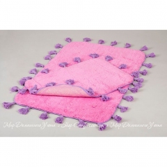 Набор ковриков для ванной комнаты Irya Joy pembe 60х90+40х60