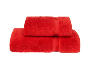Набор полотенец Soft Cotton Lane 50х90 + 75х150 красный