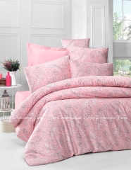 Набор постельного белья Victoria Sateen Verano Розовый Евро (2200000540751)