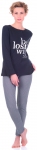 Комплект женский Nacshua De Lempicka кофта и штаны черный