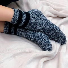 Носки женские теплые Shato 044 Lady Cozy Socks melange grey серые