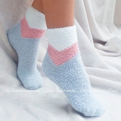 Женские носочки-балетки теплые Shato 051 Lady Cozy Socks серые