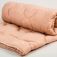 Одеяло Lotus Comfort Wool 140х205 кофе полуторное