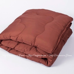 Одеяло Lotus Comfort Wool 140х205 коричневый полуторное