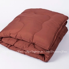 Одеяло Lotus Comfort Wool 170х210 коричневый двухспальное