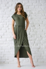 Женское платье Wiktoria 627 зеленый