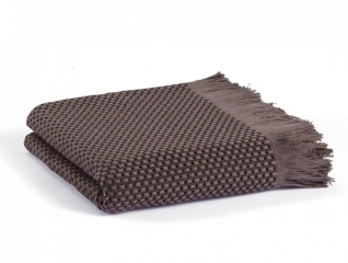 Плед-покрывало Casual Avenue Fresno pique blanket chocolate 165х240