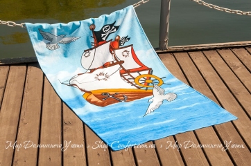Пляжное полотенце Lotus Sailboat 75х150