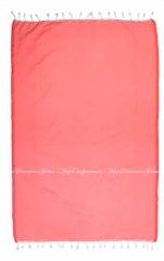 Полотенце Pestemal Barine Engin Mandarin Red 100х180 красное