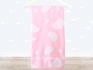 Полотенце Irya Cloud 70х120 розовое