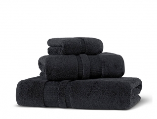 Махровое полотенце Hamam Pera 70х140 black