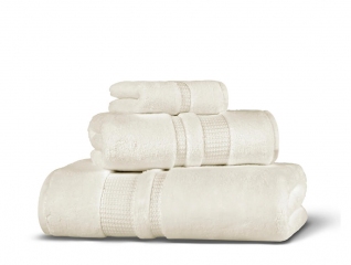 Махровое полотенце Hamam Pera 50х100 ivory