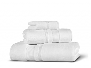 Махровое полотенце Hamam Pera 50х100 white