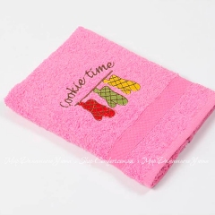 Полотенце кухонное Lotus Sun Cookie time розовый 40х70