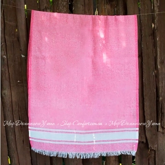 Полотенце Lotus Pestemal Pink 01 Simple stripe 75х150