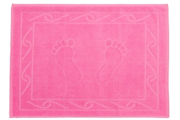 Коврик для ног махровый Hobby Hayal 50х70 розовый