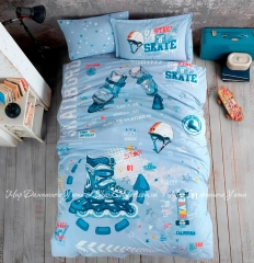 Хлопковое постельное белье для детей и подростков Clasy Skyland полуторное