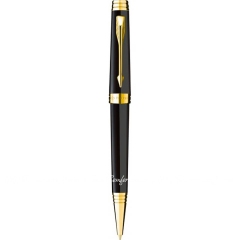 Шариковая ручка Parker Premier Black Lacquer GT BP (89 732)