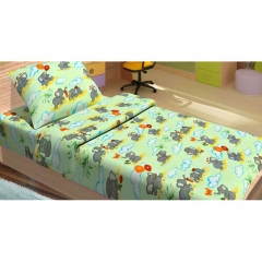 Детское постельное белье для младенцев Lotus FiLi зеленый ранфорс