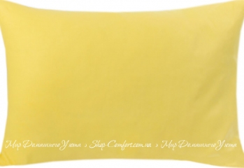 Наволочки Iris Home Premium Ярко-желтый 50х70 2 шт