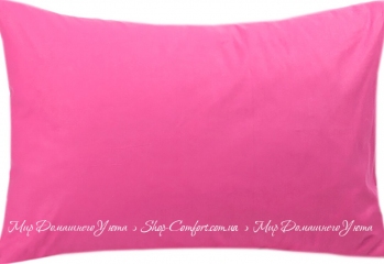 Наволочки Iris Home Premium Ярко-розовый 50х70 2 шт