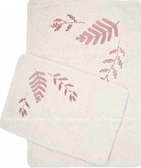 Набор ковриков Irya Finola gul kurusu розовый 60х90+40х60