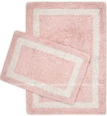 Набор ковриков Irya Liberte pembe розовый 60х90+40х60