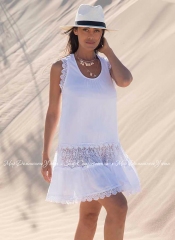 Платье Ysabel Mora Ibicencos 85582 белый
