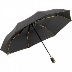 Зонт Fare мини полуавтомат 5583 антрацит/желтый