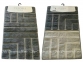 Набор серых хлопковых ковриков Velora Home Line Grey 60х100+50х60