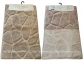 Набор бежевых хлопковых ковриков Velora Home Stone Beige 60х100+50х60