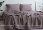 Хлопковая простынь-покрывало La Modno Pike Stonewashed Taupe Brown 220х240