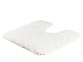 Белый коврик в ванную с вырезом Spirella Highland 55х55