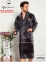 Теплый мужской халат Cocoon E14-5449 серый