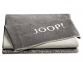Хлопковый плед JOOP! Melange-Doubleface Graphite-Ecru 150х200 (B4137)
